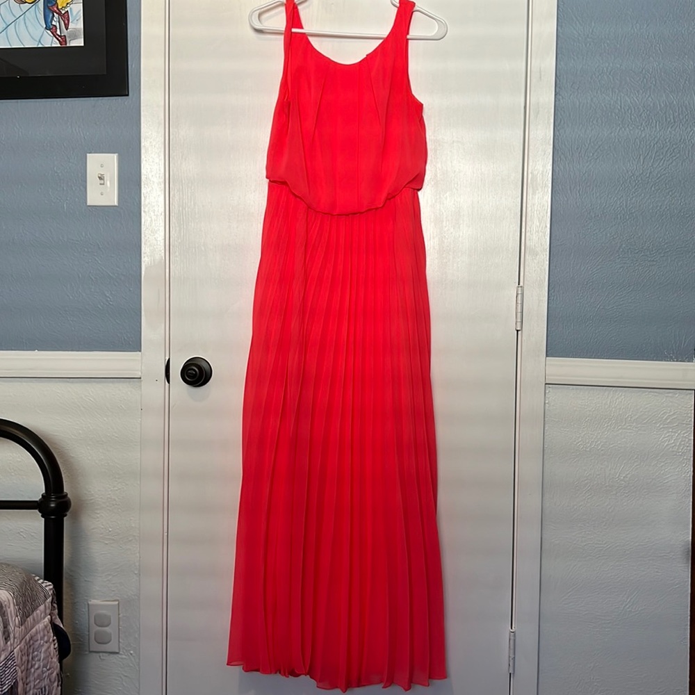 Pink maxi dress